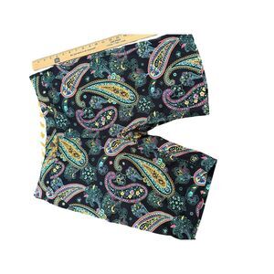 Men’s Loud Mouth Flat Front Golf Shorts Black paisley size 36 breathable